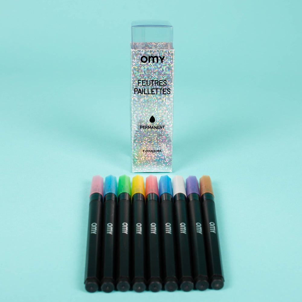 OMY Glitter. Markers LIfestyle
