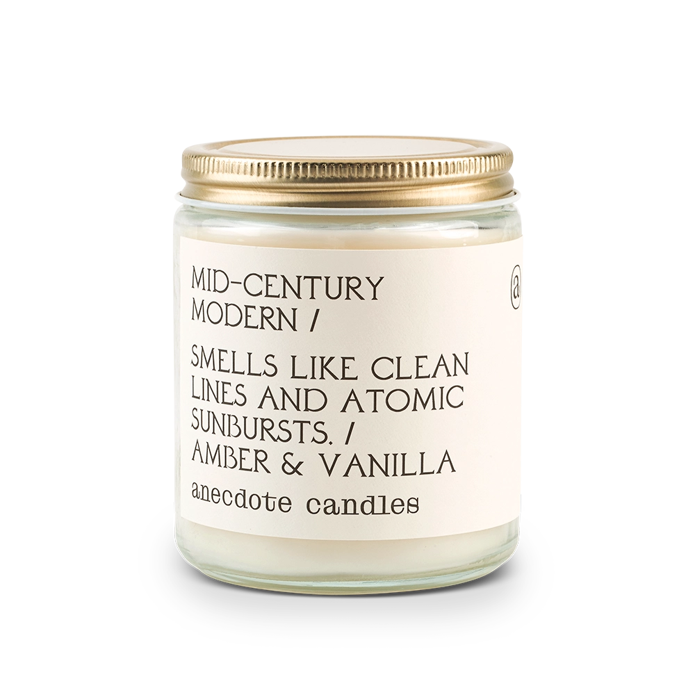 Mid-century Modern (Amber & Vanilla) Candle