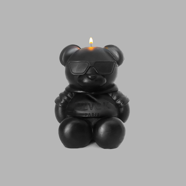 Blvck Teddy Candle Burning