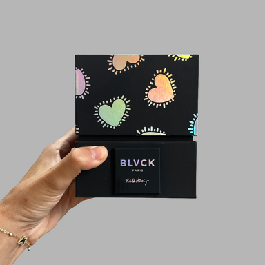 Blvck x Keith Haring Candle Packaging