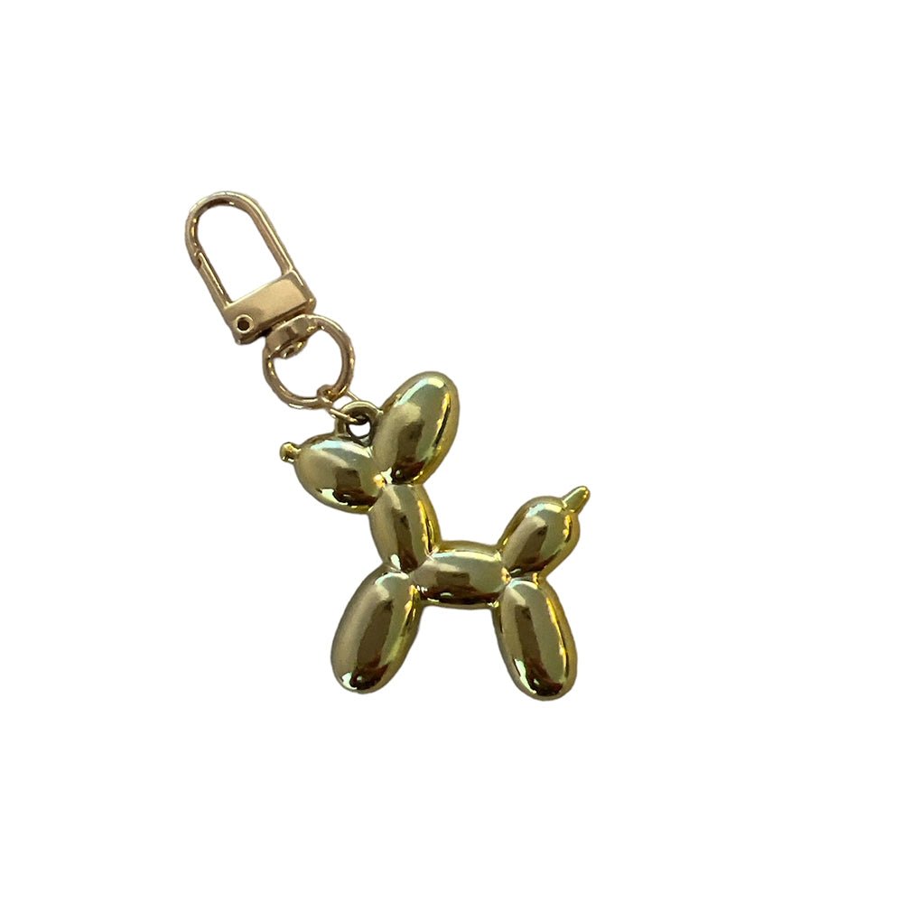 Balloon Dog Keychain Gold - Maison Nova