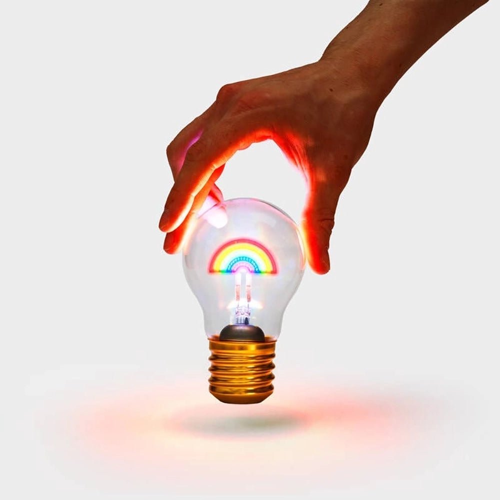 Cordless Rainbow Lightbulb - Maison Nova