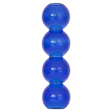 Glass Bubble Vase Blue - Maison Nova