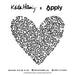 Keith Haring Love Stickers - Sheet of 7 - Maison Nova