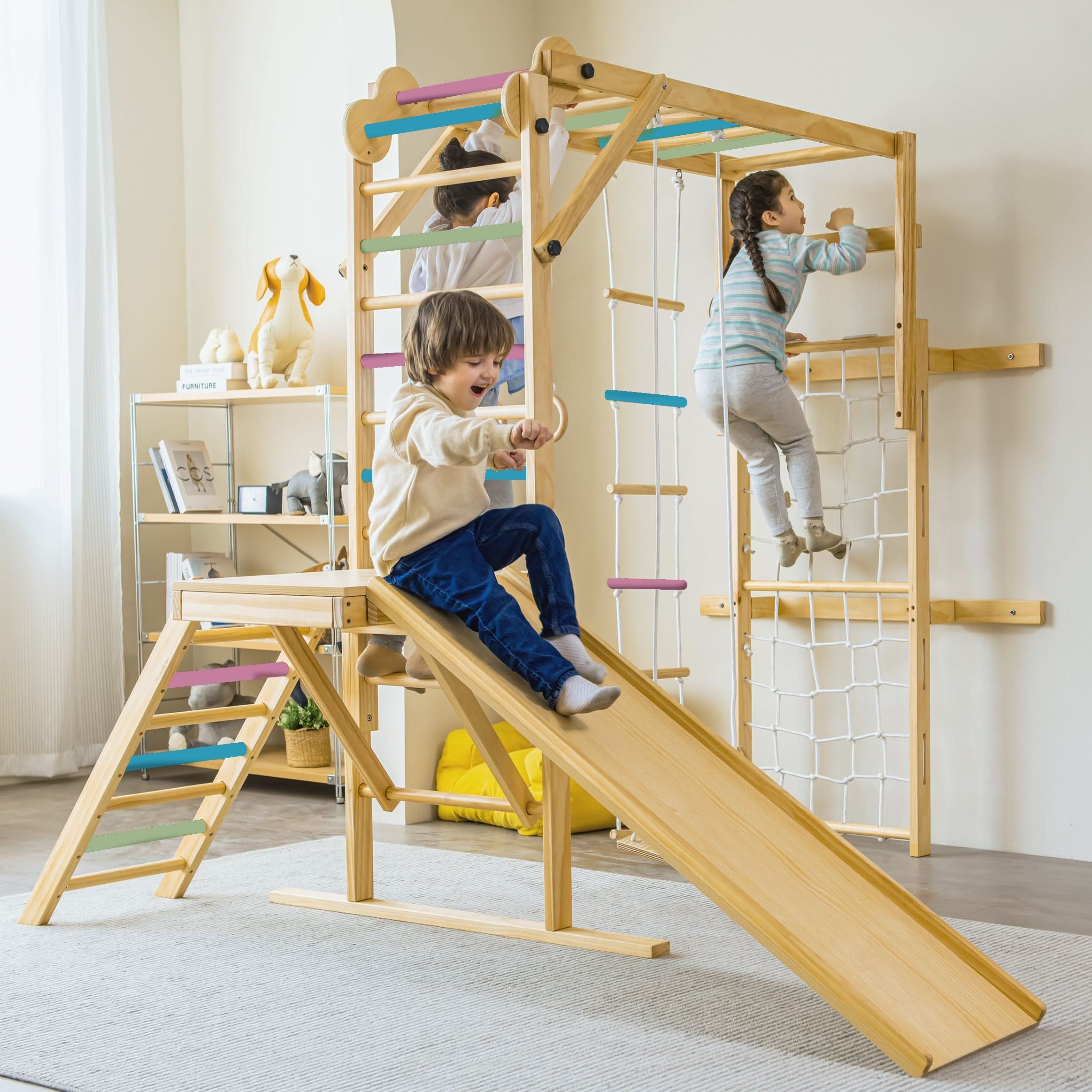 Avenlur Grove 8-in-1 Foldable Jungle Gym
