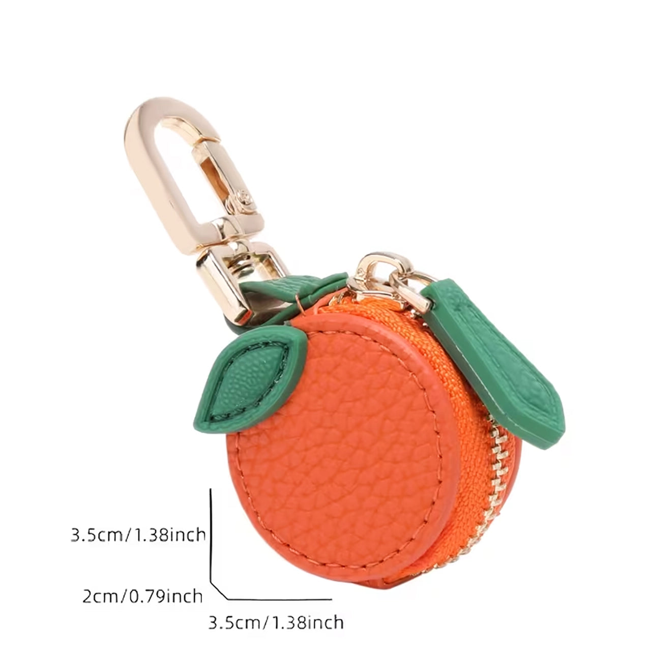 Mini Orange Bag Charm