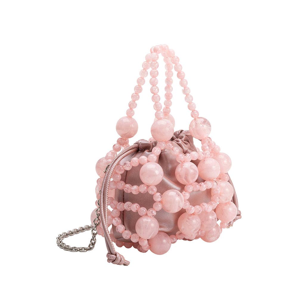 Chloe Beaded Top Handle Bag