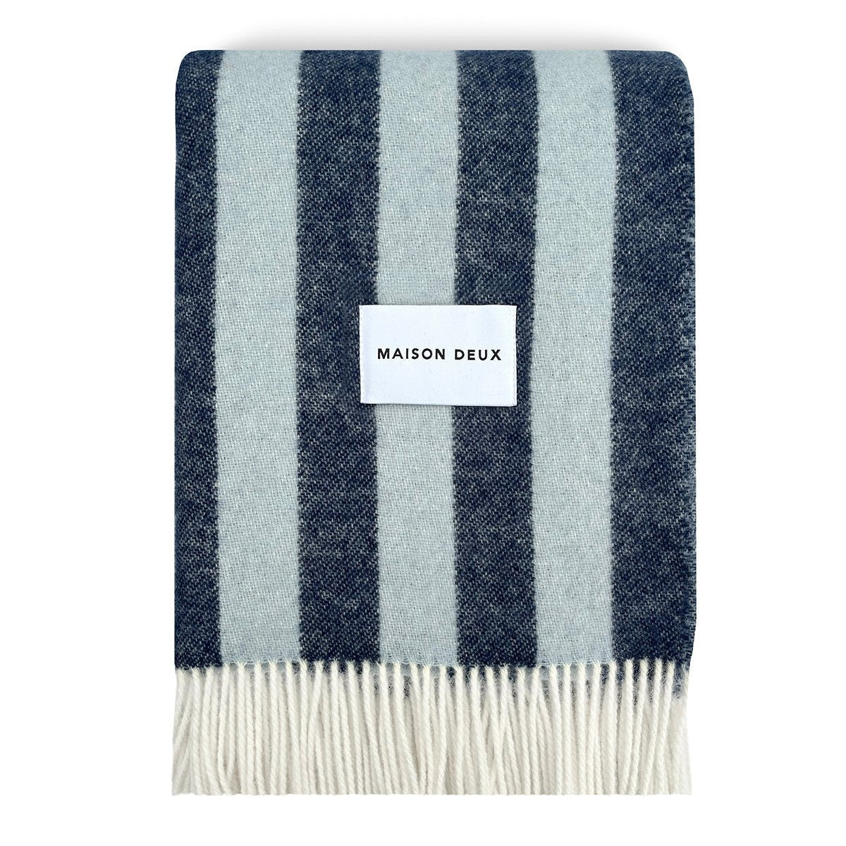 CANDY WRAP Blanket | Navy / Ice Blue