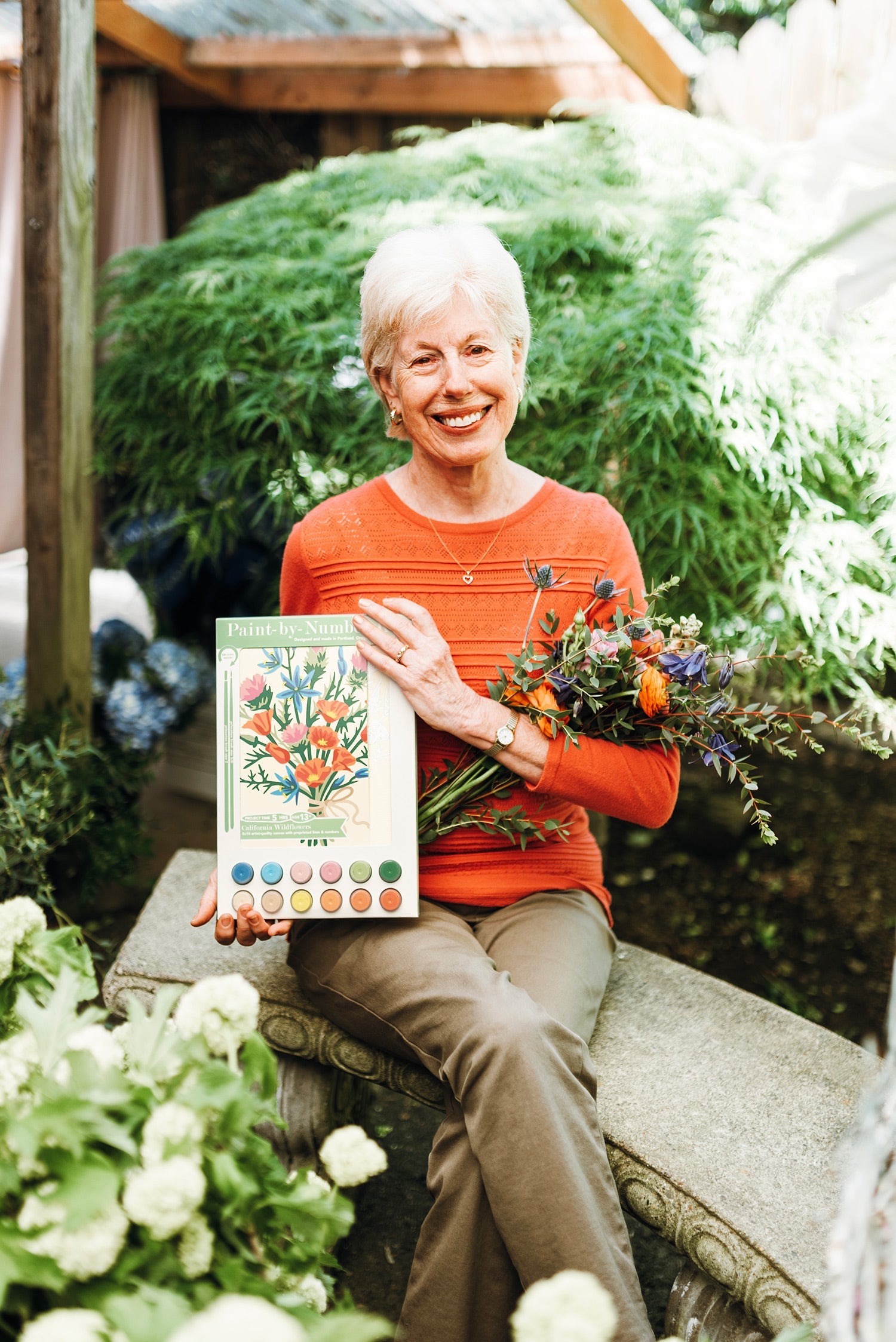 California Wildflowers | 8x10 paint-by-number kit