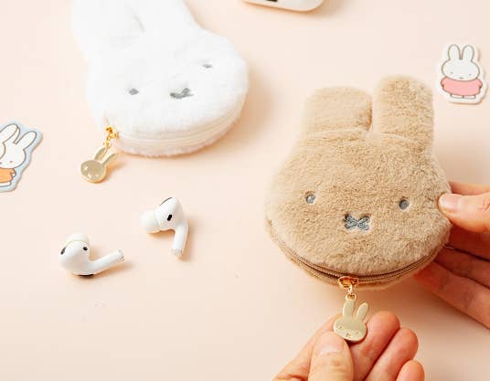 Miffy Slim Pouch Keychain, Bag Deco Charm