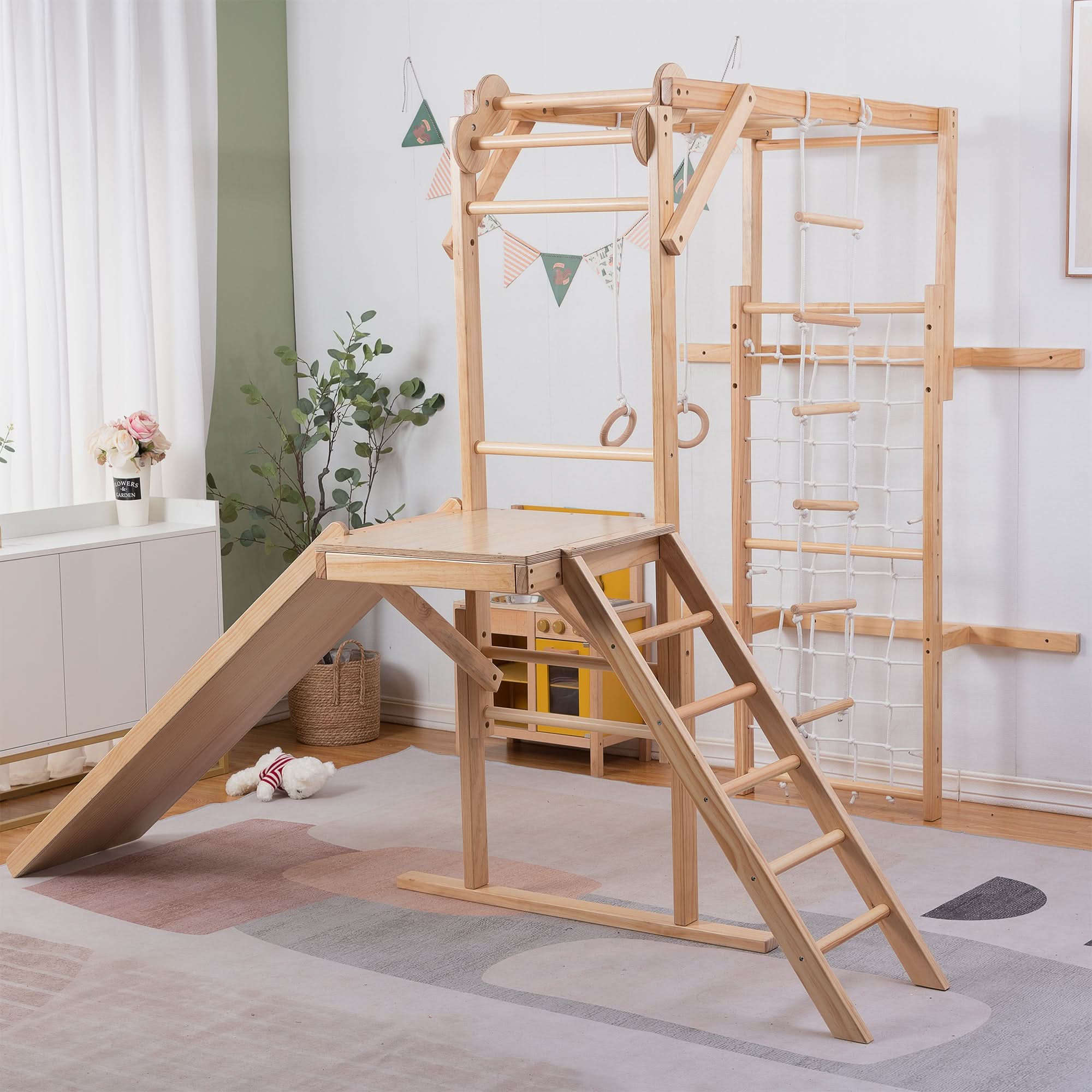 Avenlur Grove 8-in-1 Foldable Jungle Gym