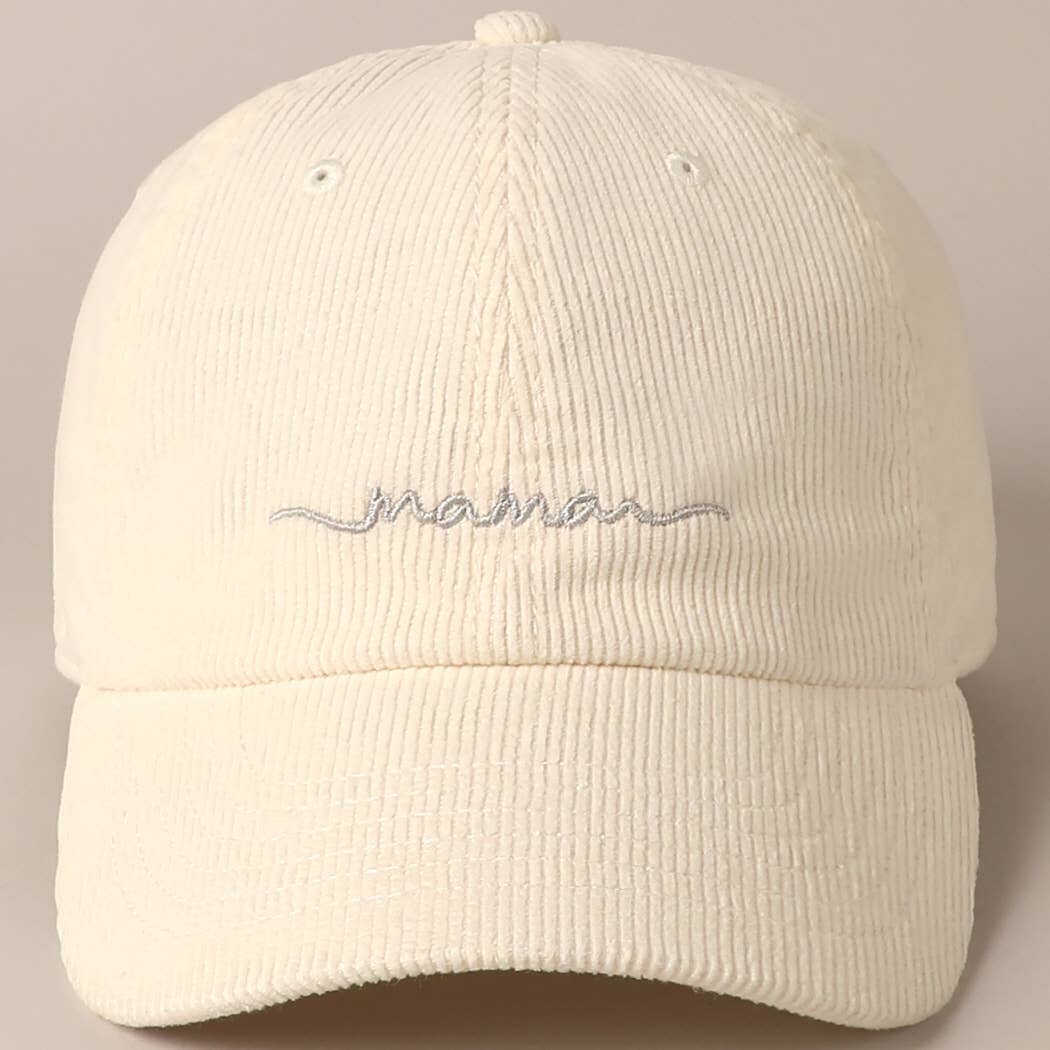 Mama Embroidered Baseball Cap