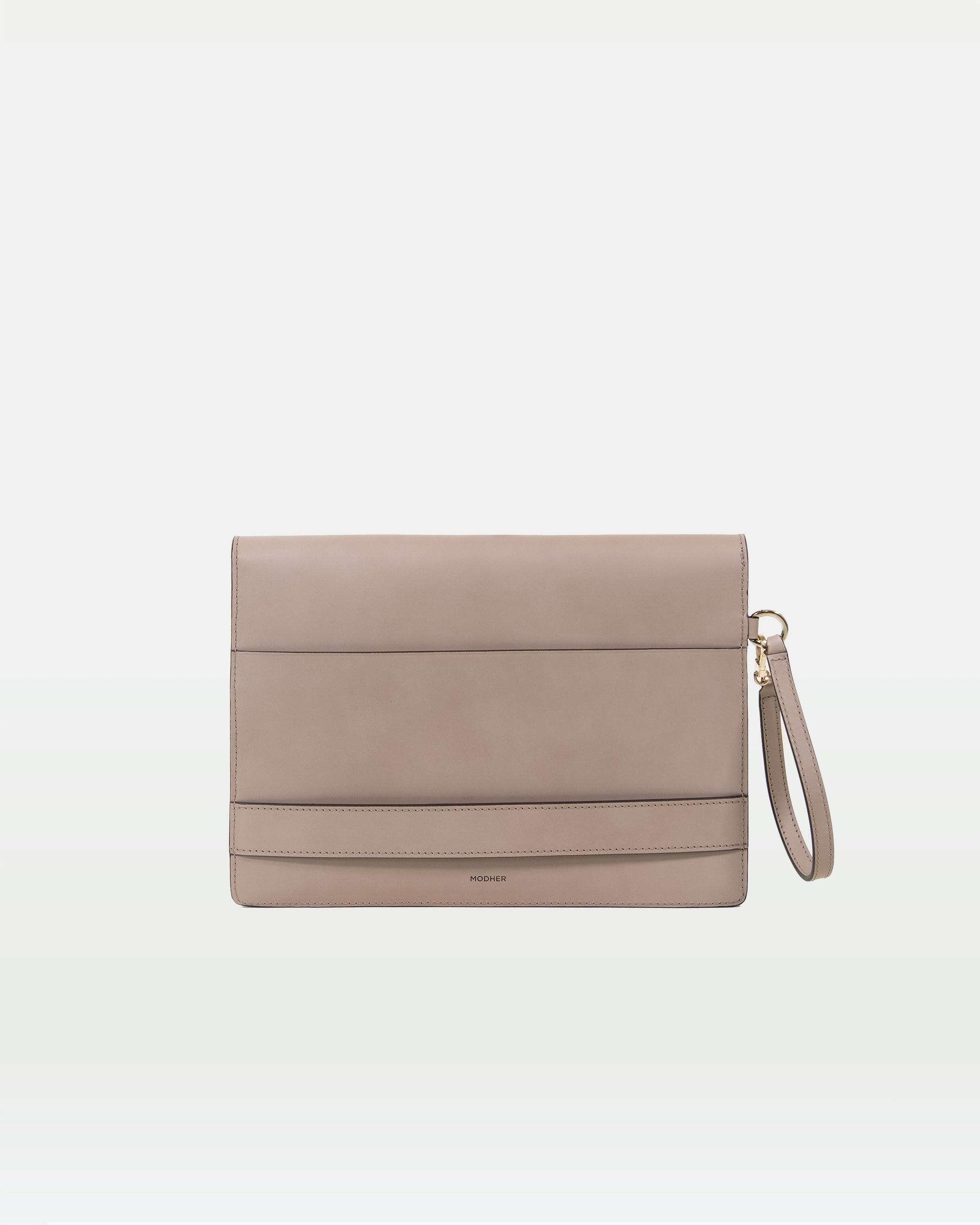 Envelope Clutch | Calfskin and Suede Leather