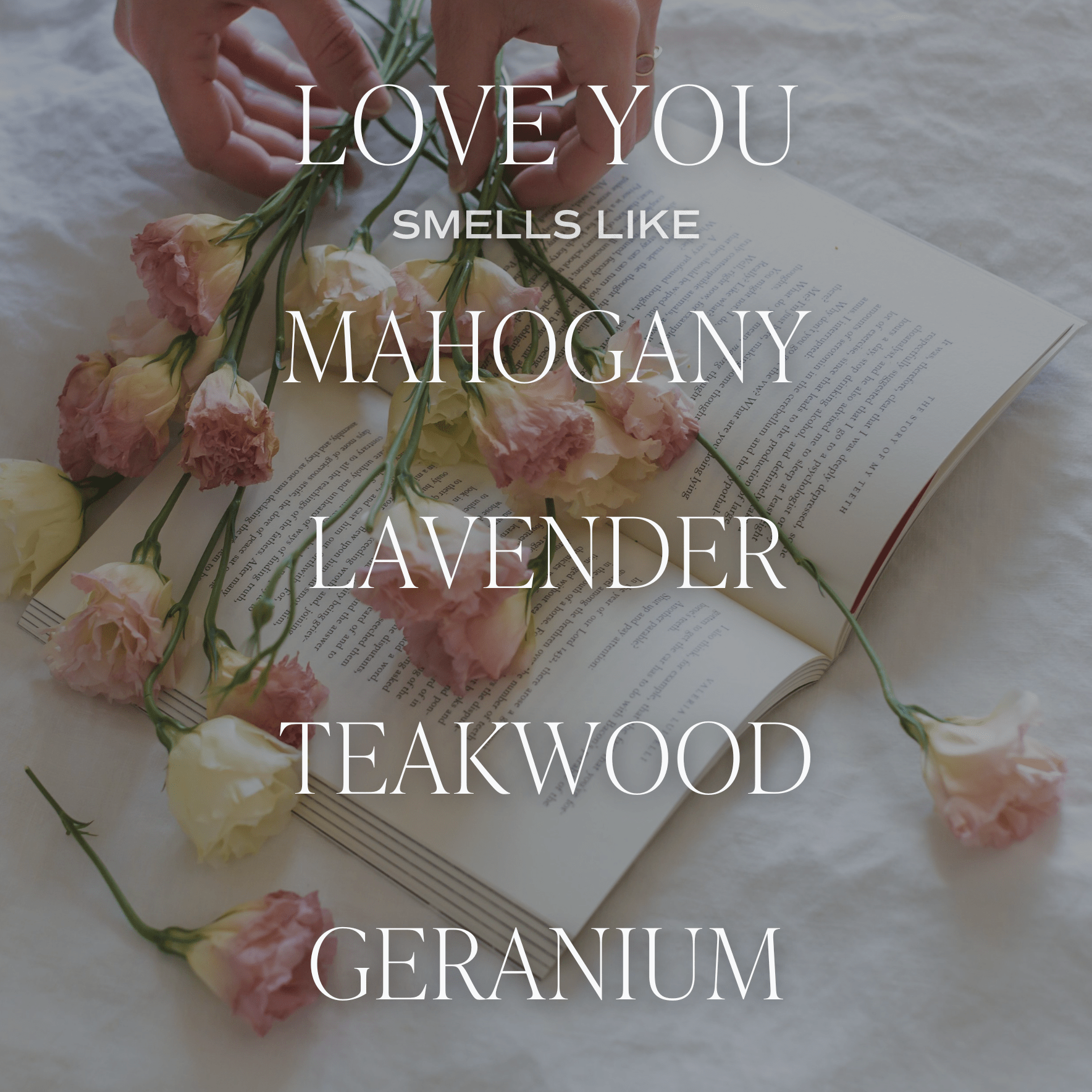 Love You Soy Candle - Red Matte Jar - 15 oz