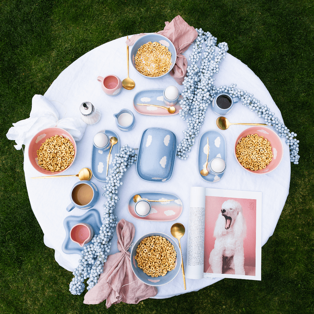 Blue Cloud Ball Mug 8.5oz