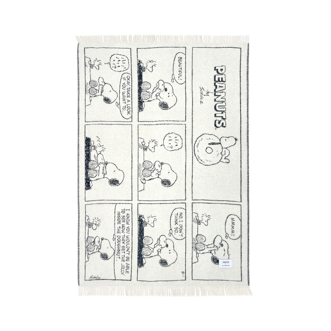 Peanuts Comic Strip Blanket