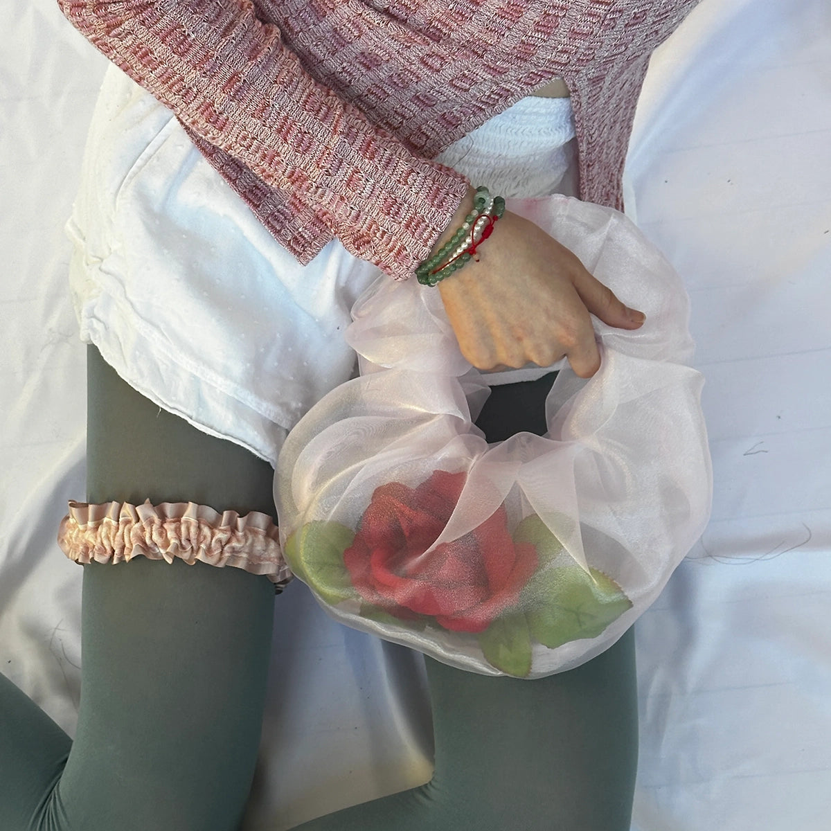 Room Shop Rose Baby Bag - Pale Pink