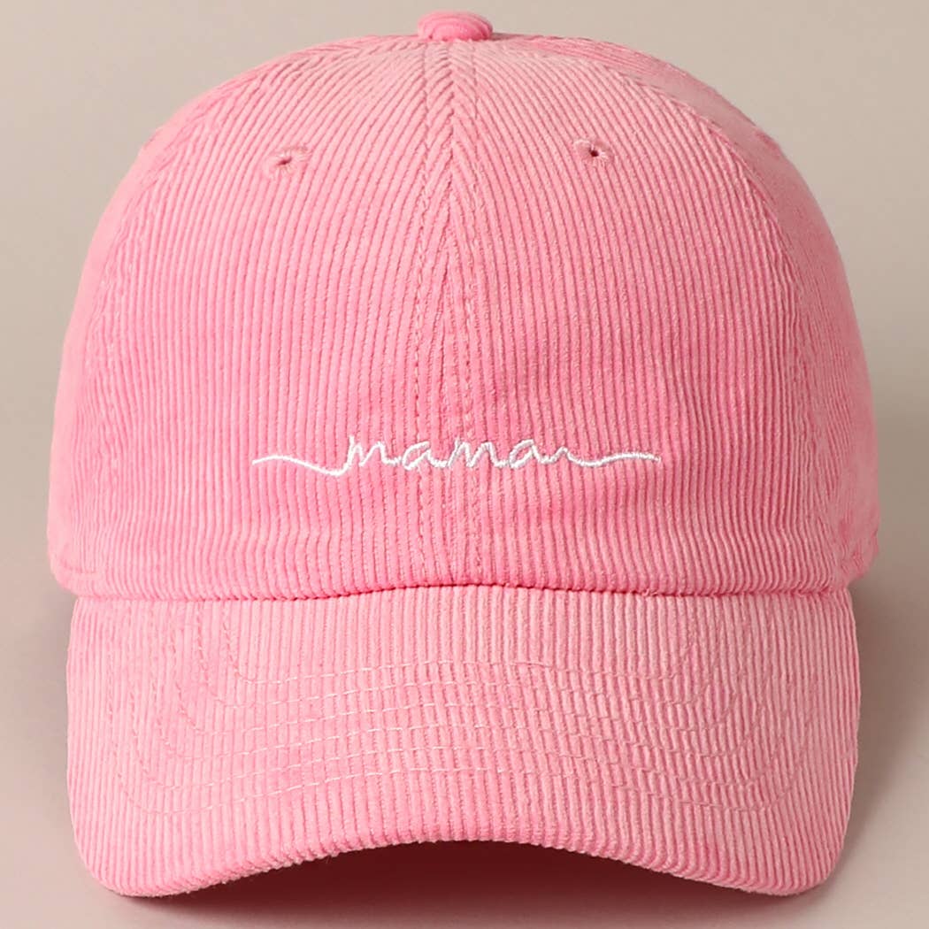 Mama Embroidered Baseball Cap