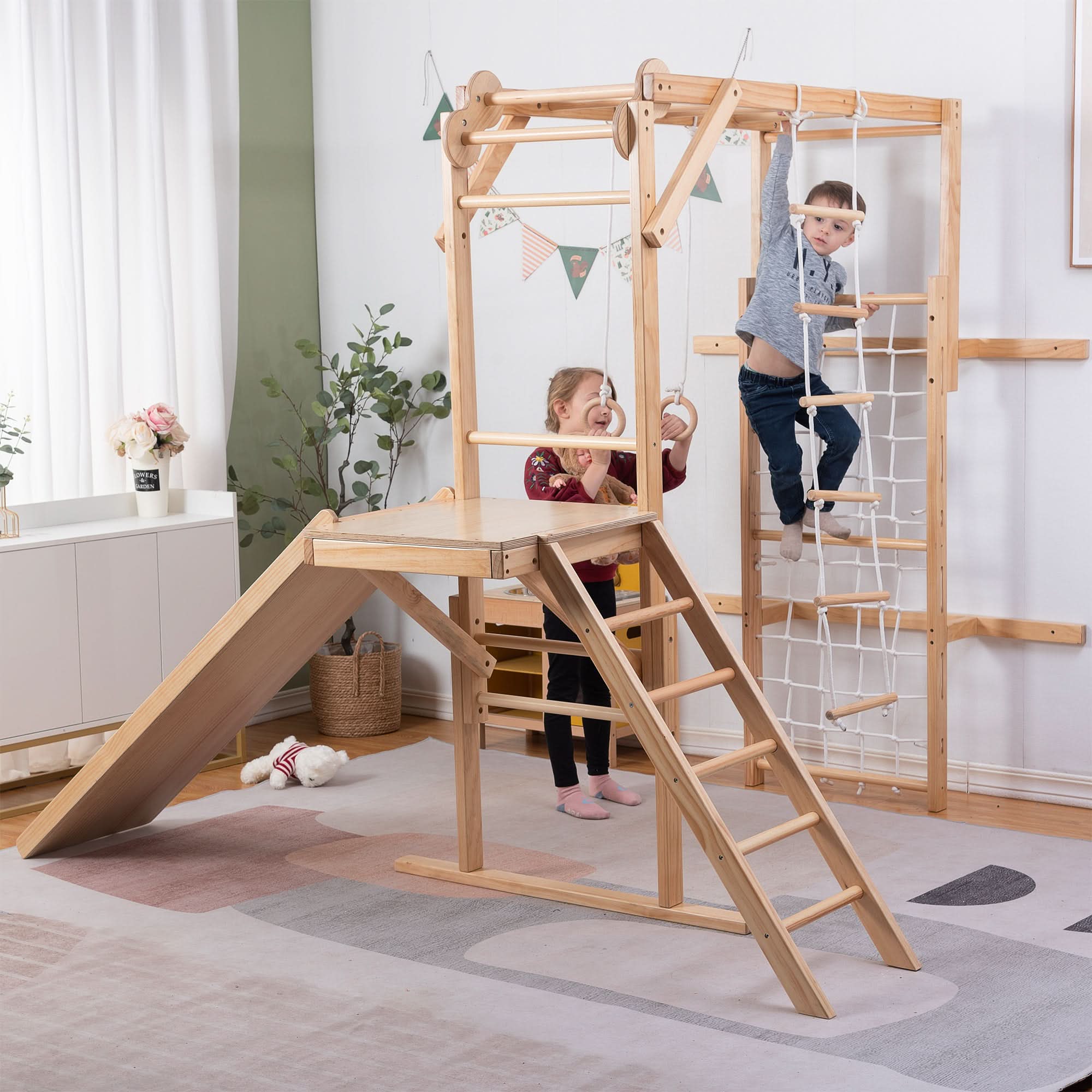 Avenlur Grove 8-in-1 Foldable Jungle Gym
