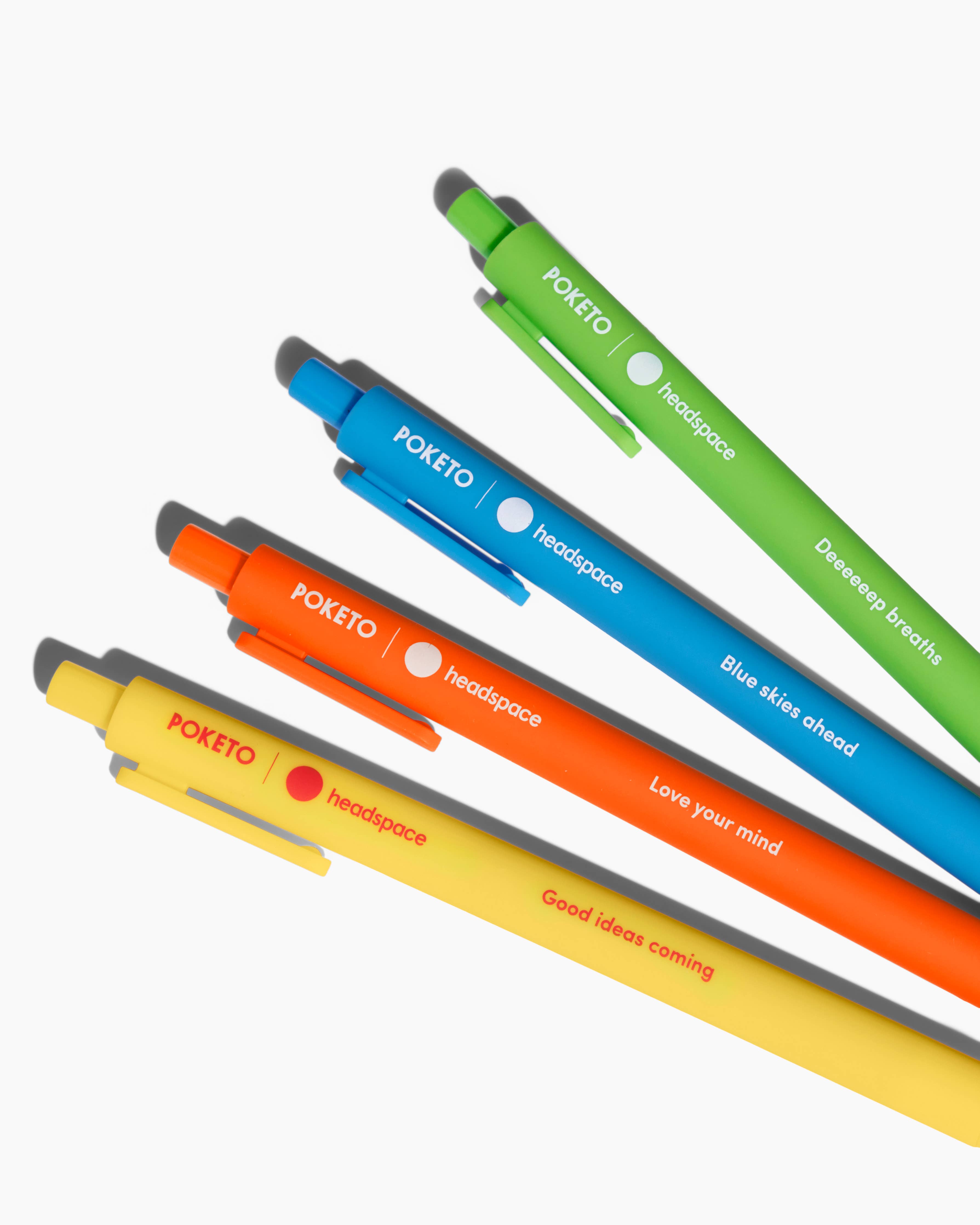 Feel It All Gel Pen Set | Headspace Collaboration