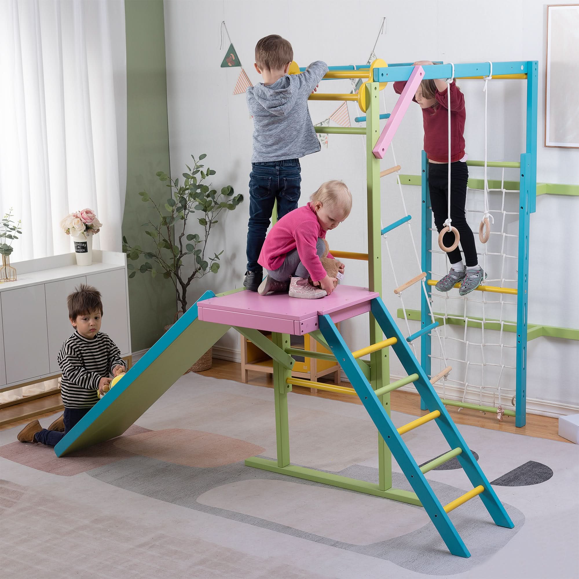 Avenlur Grove 8-in-1 Foldable Jungle Gym