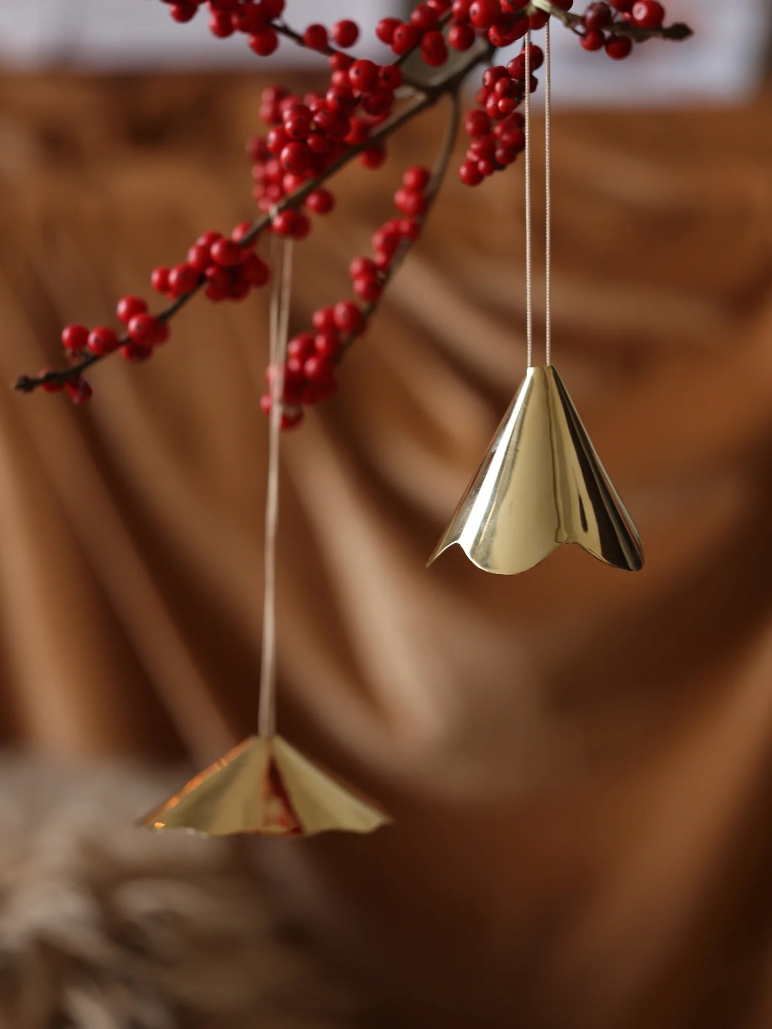 S/2 Petunia Flower Ornaments