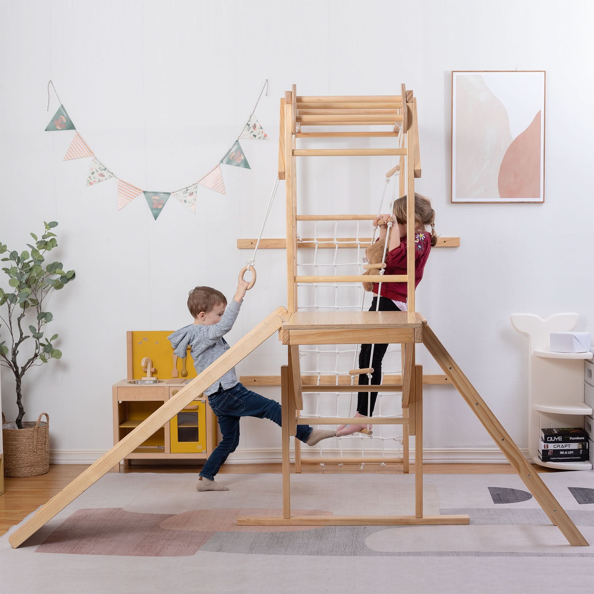 Avenlur Grove 8-in-1 Foldable Jungle Gym