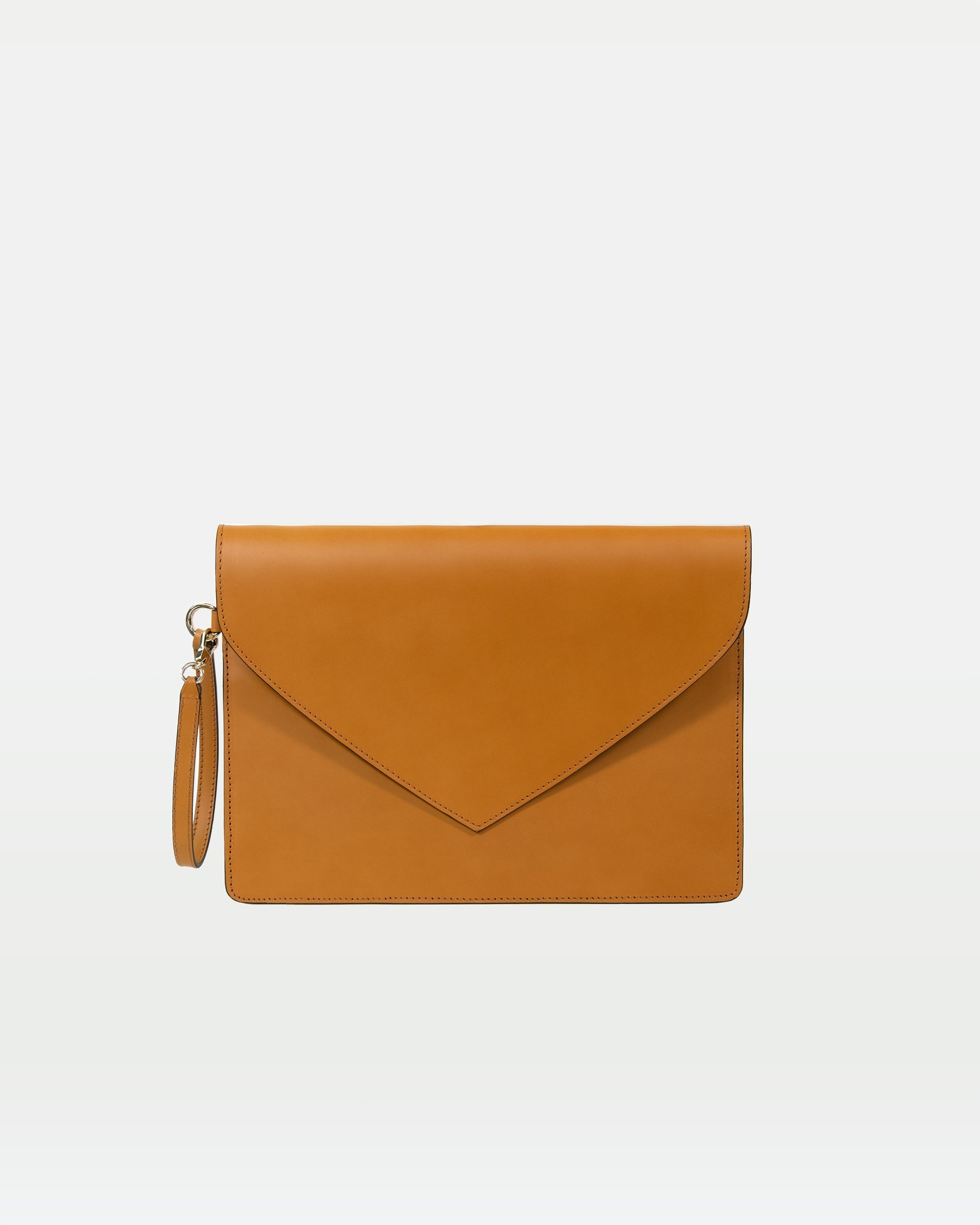 Envelope Clutch | Calfskin and Suede Leather