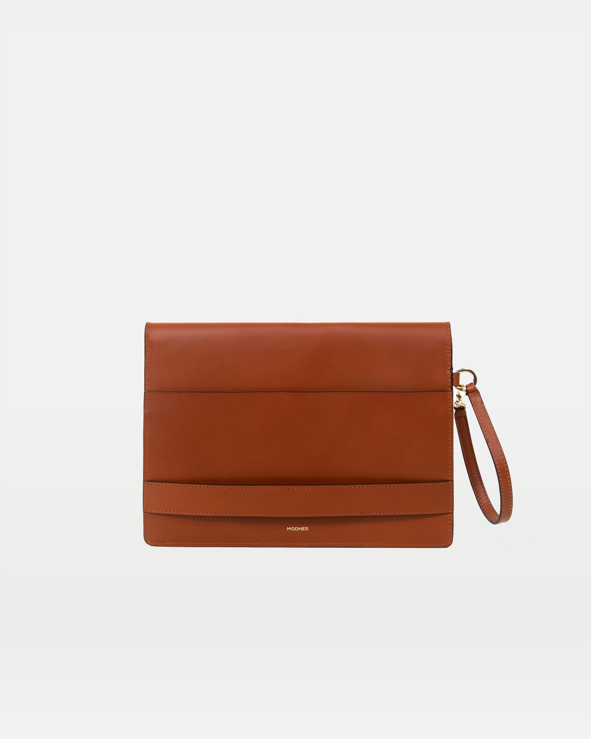 Envelope Clutch | Calfskin and Suede Leather