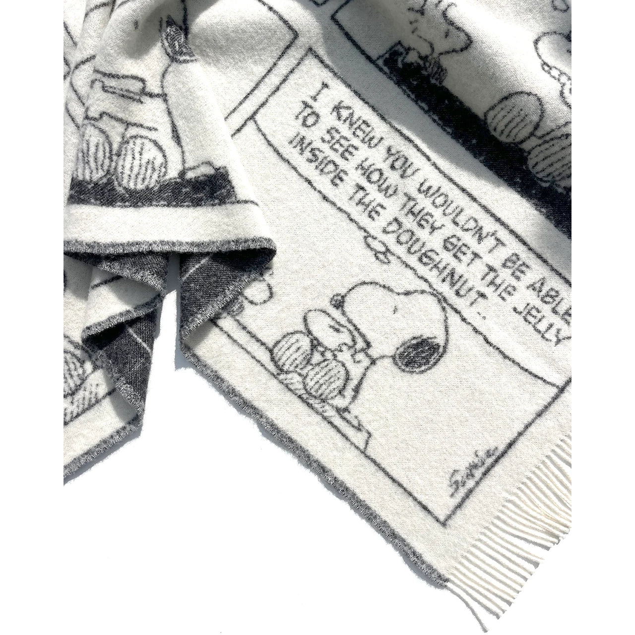 Peanuts Comic Strip Blanket