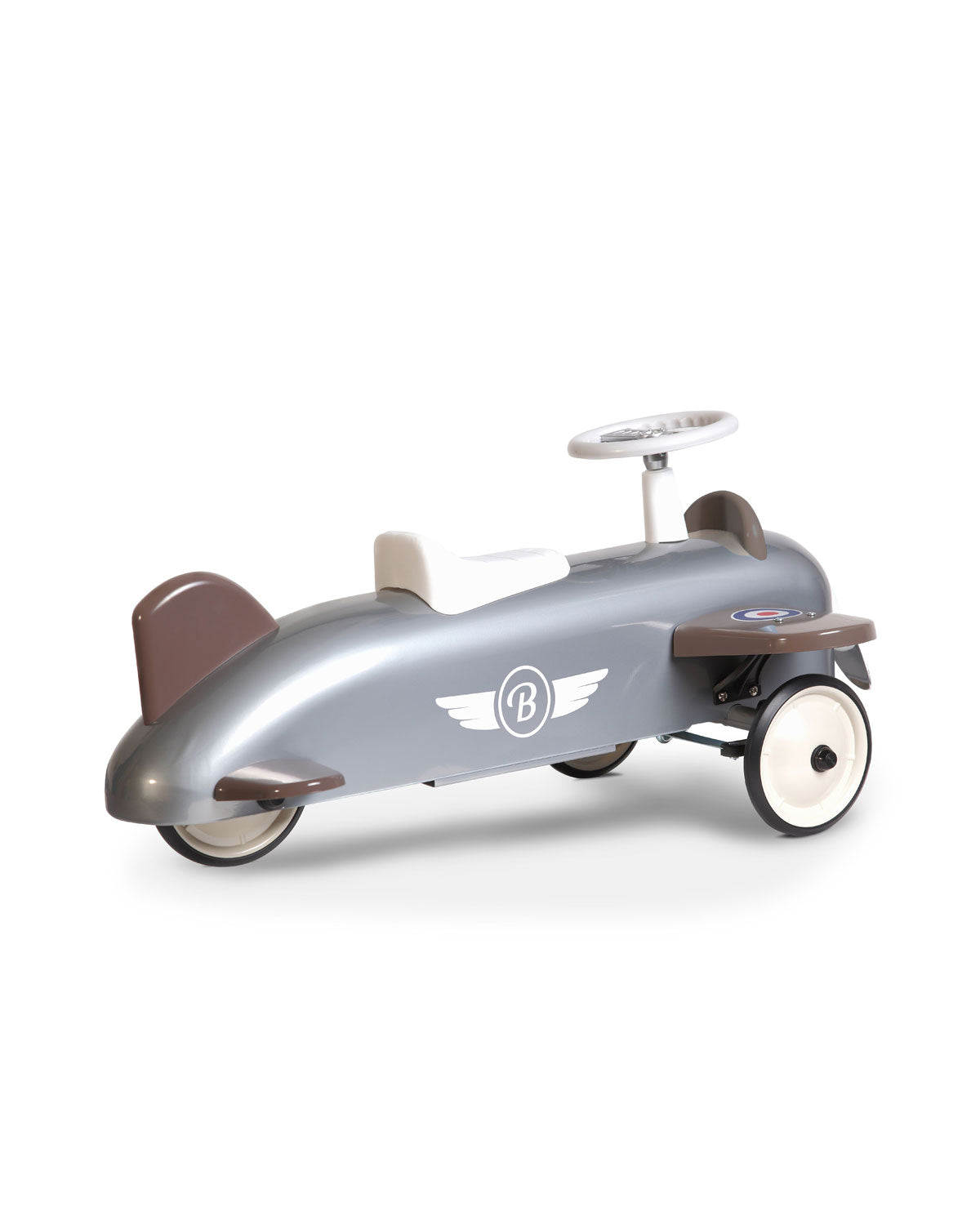 Ride-On Speedster Plane Silver
