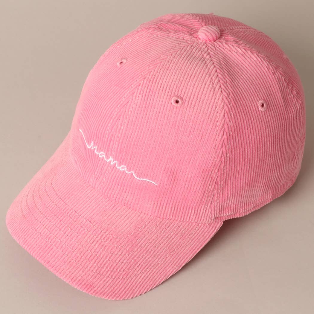 Mama Embroidered Baseball Cap