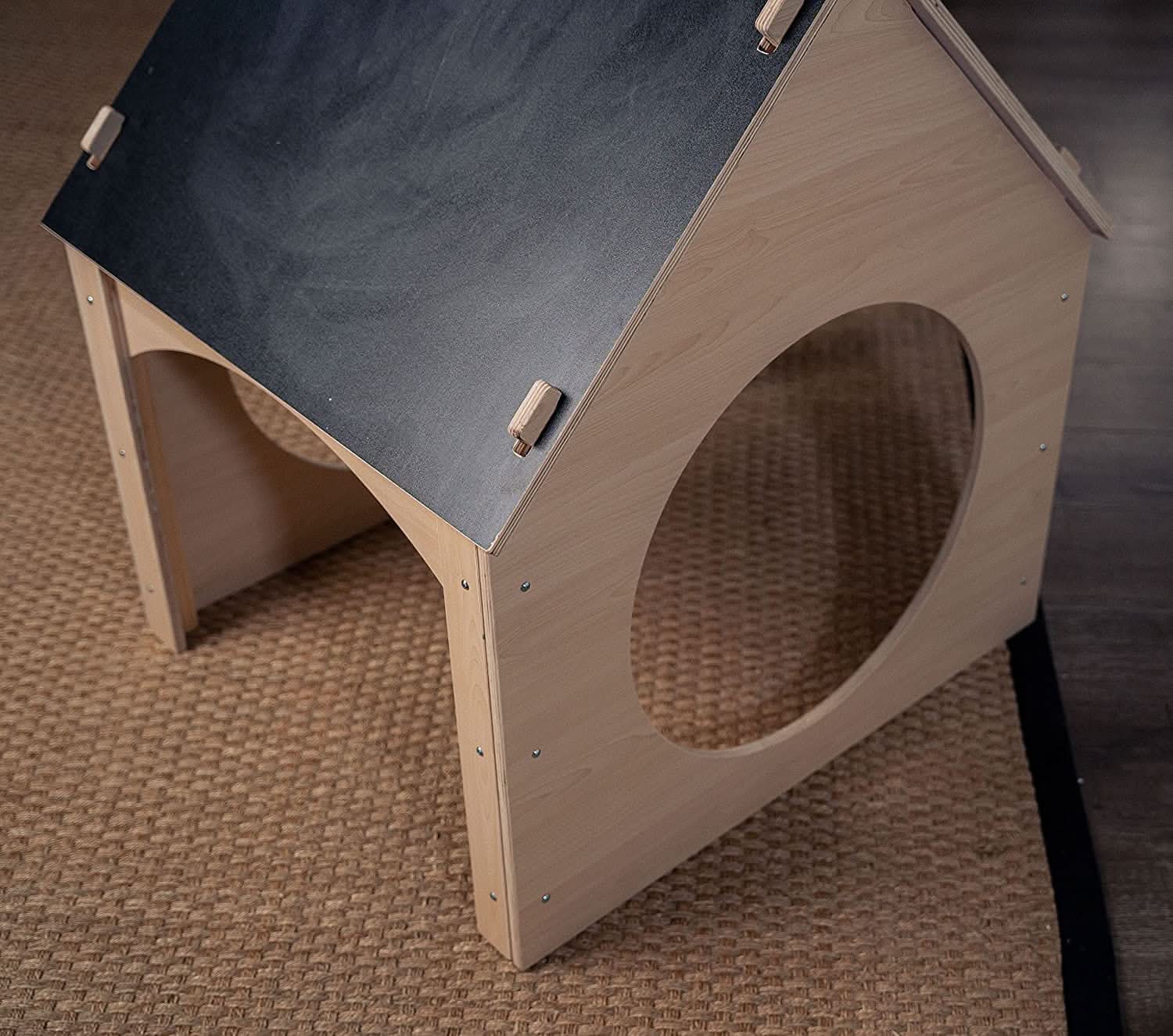 Evergreen - Children's Playhouse with Chalkboard Roof