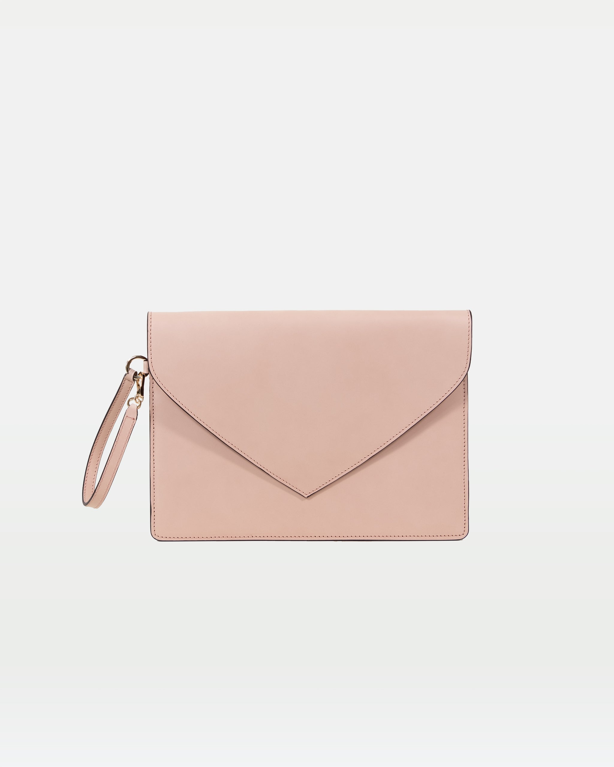 Envelope Clutch | Calfskin and Suede Leather