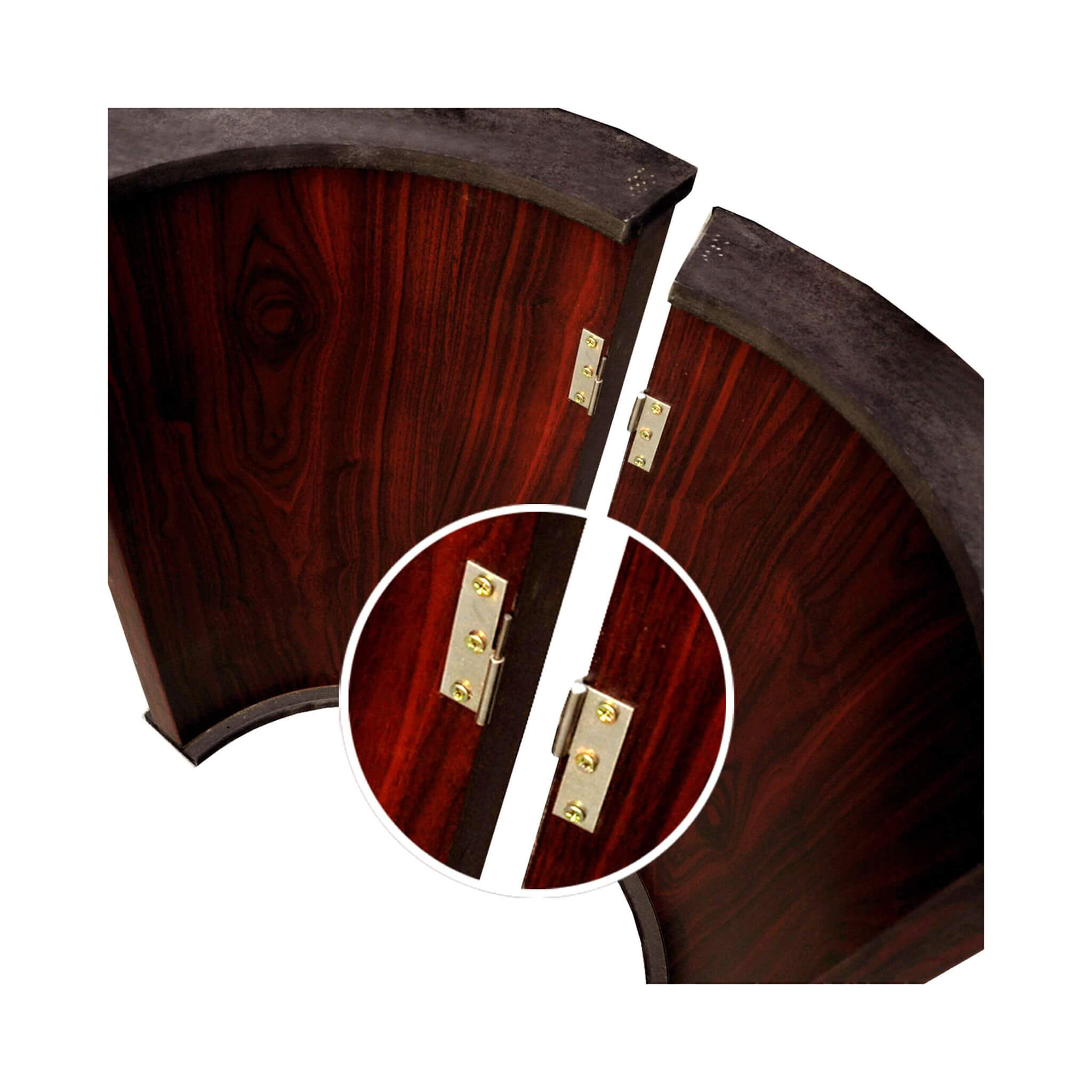 Premium 96" Poker Table With Speed Cloth And Wooden Texture Racetrack