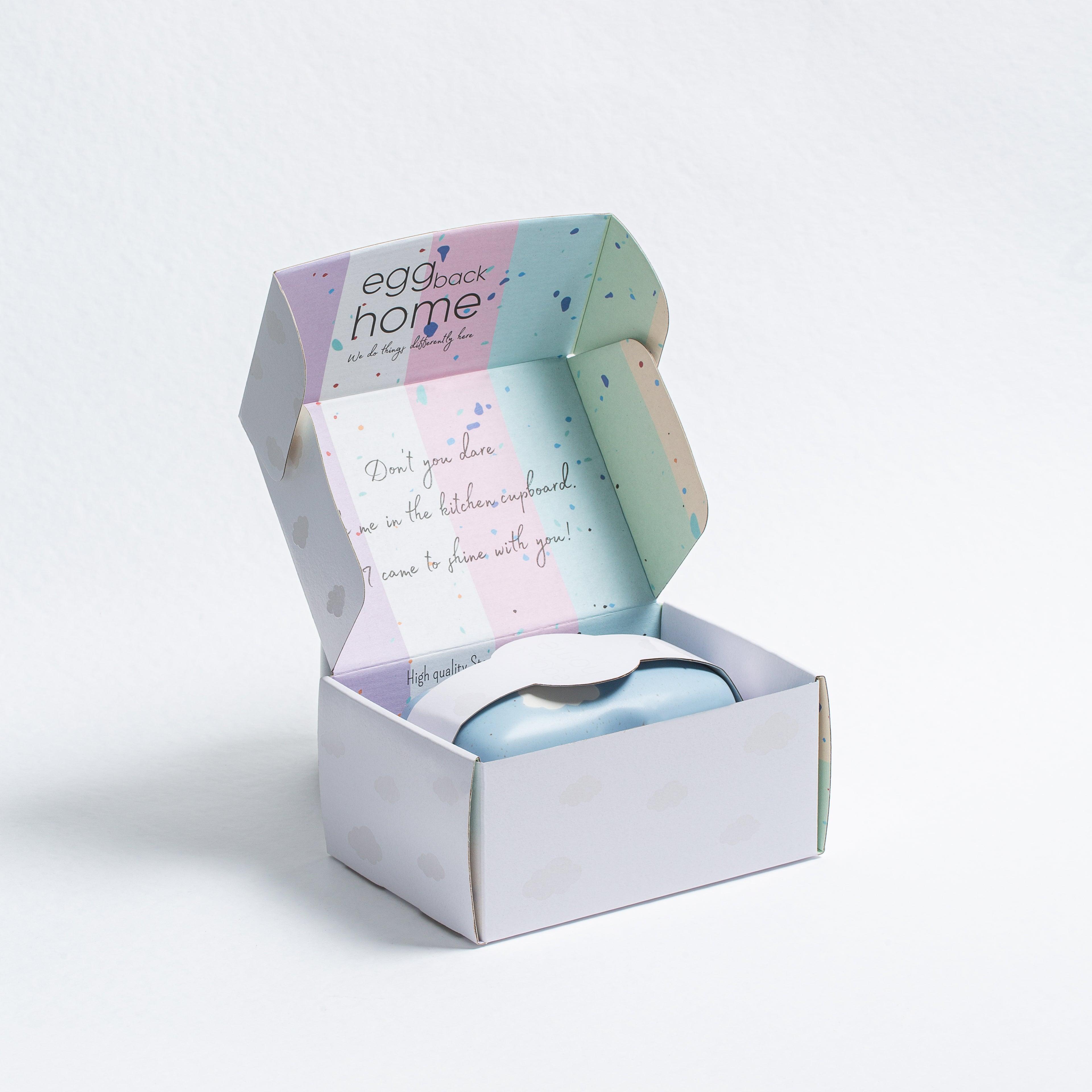 Cloud Blue Butter Dish