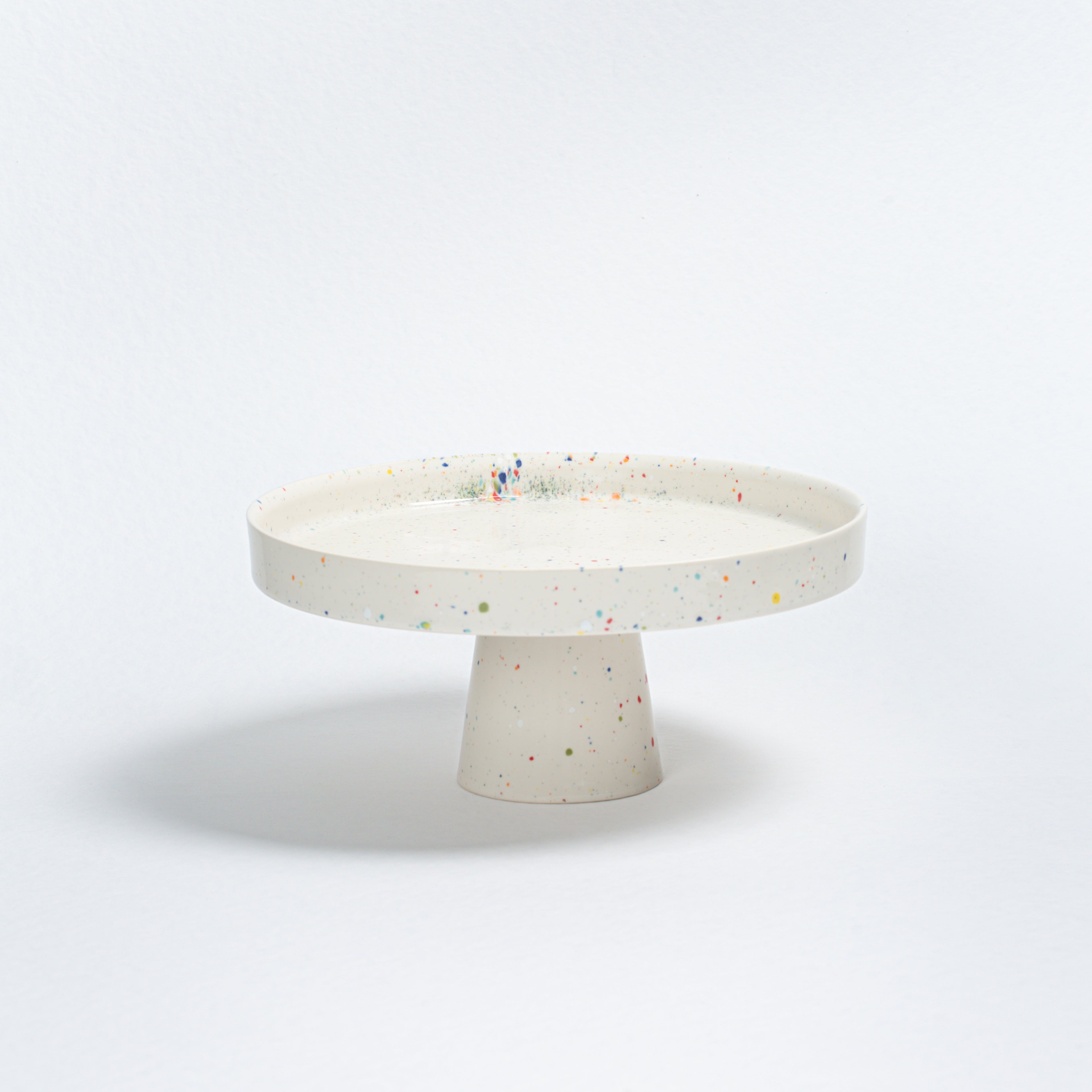 Party Cake Stand Stoneware Ceramic