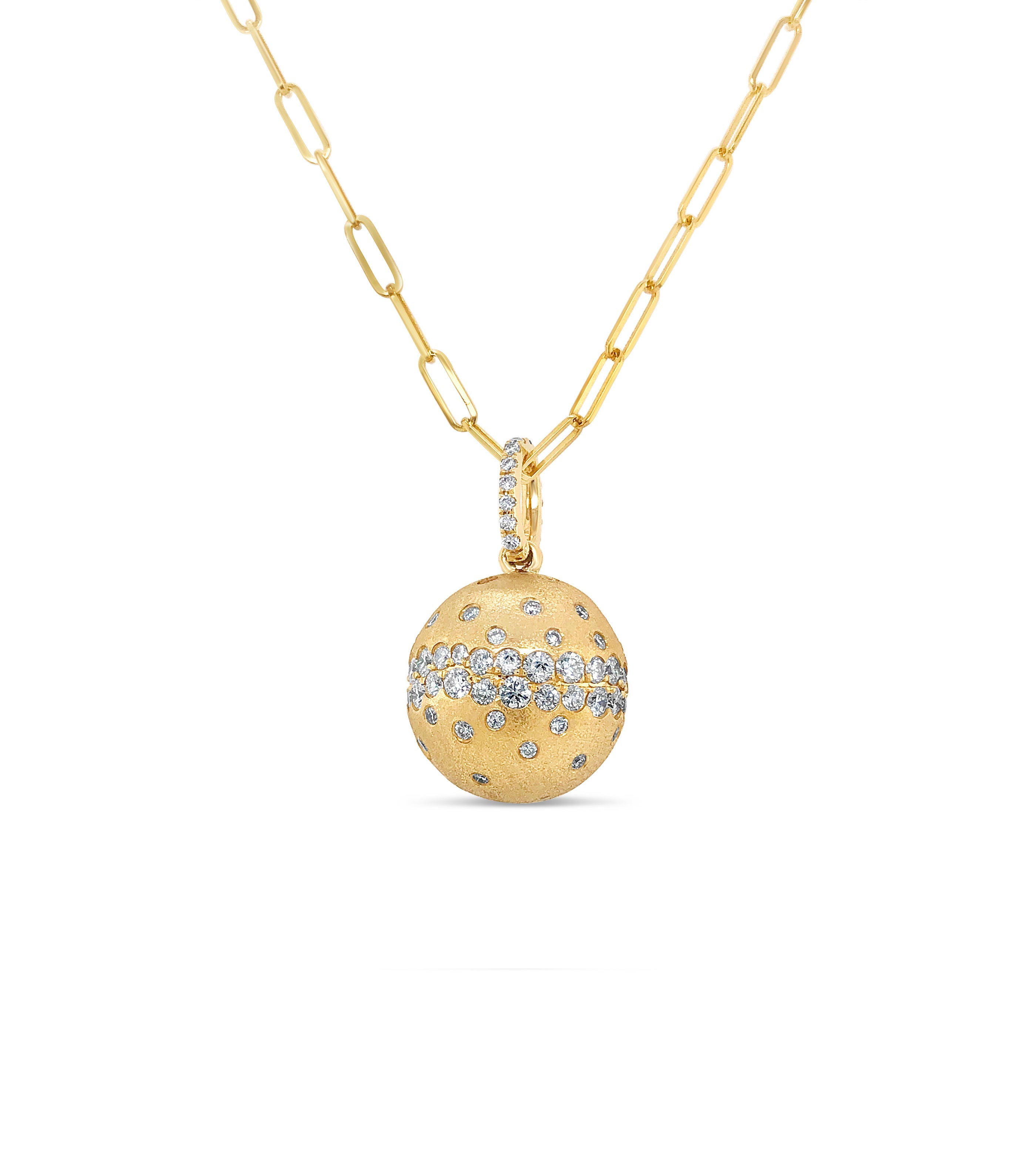 Diamond Celestial Ball Necklace