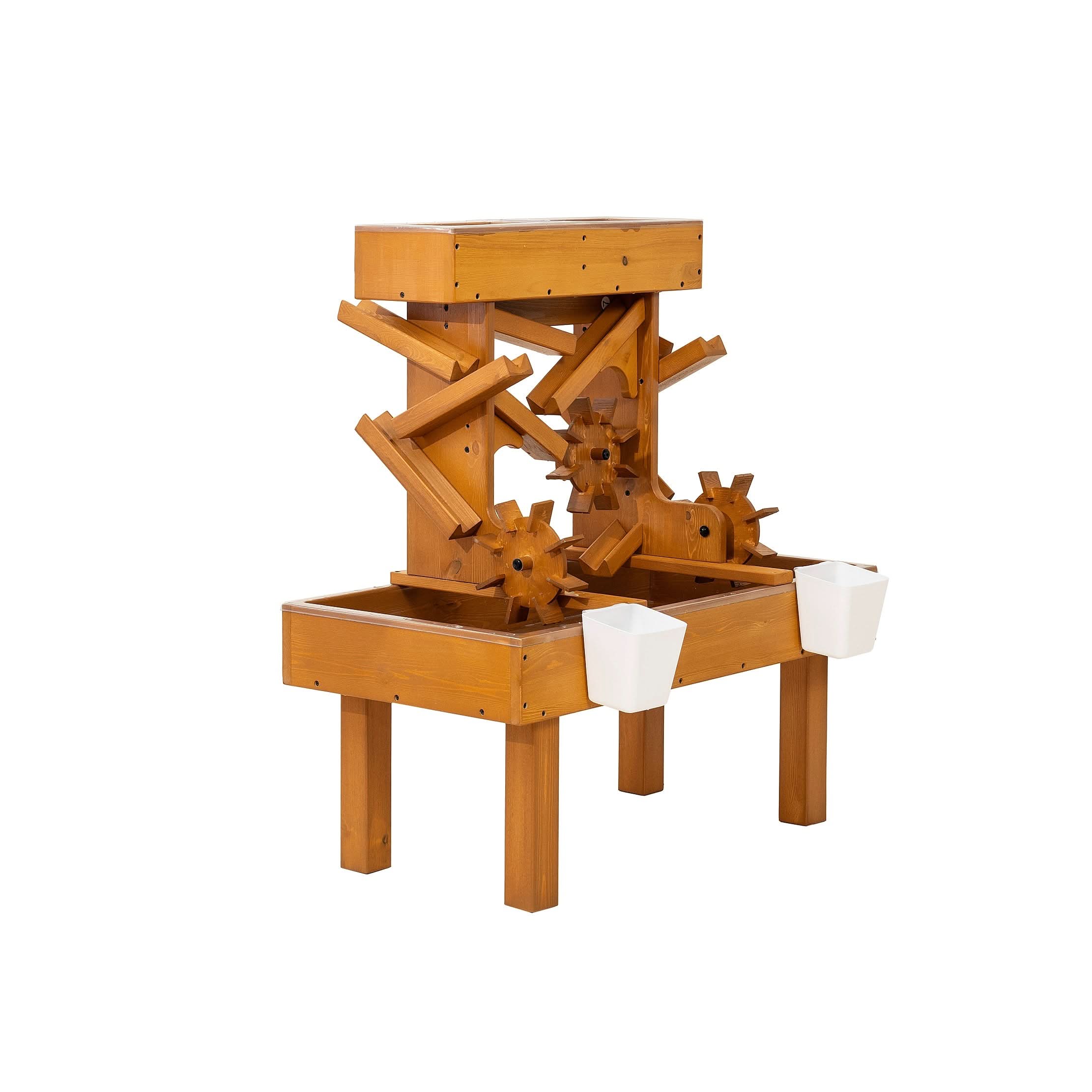 Avenlur Outdoor Wooden Water Table For Kids, Toddlers Playset