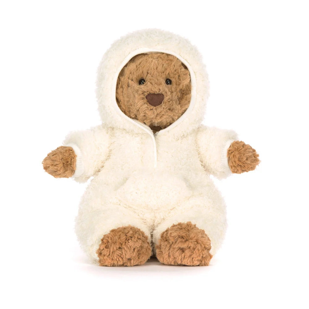 Jellycat Bartholomew Bear Plush - All-in-one Outfit