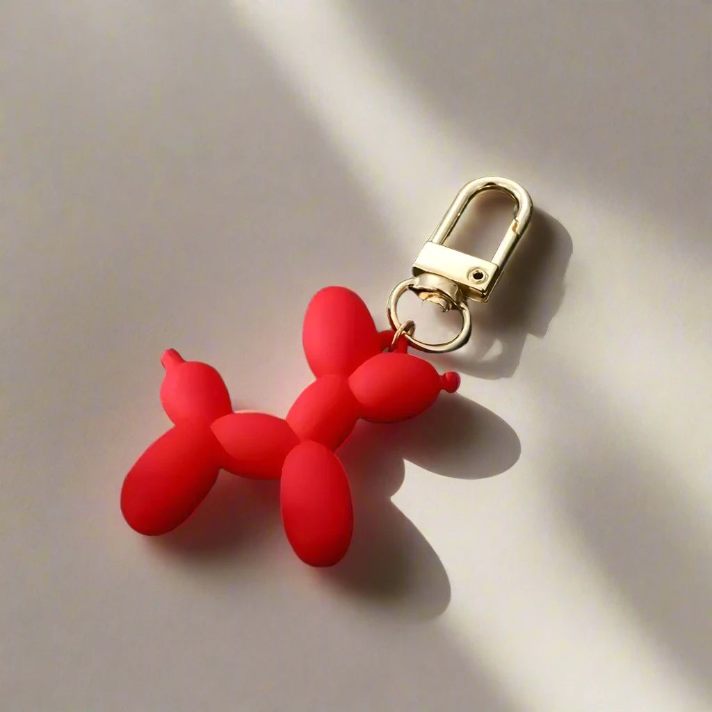 Balloon Dog Keychain - Matte