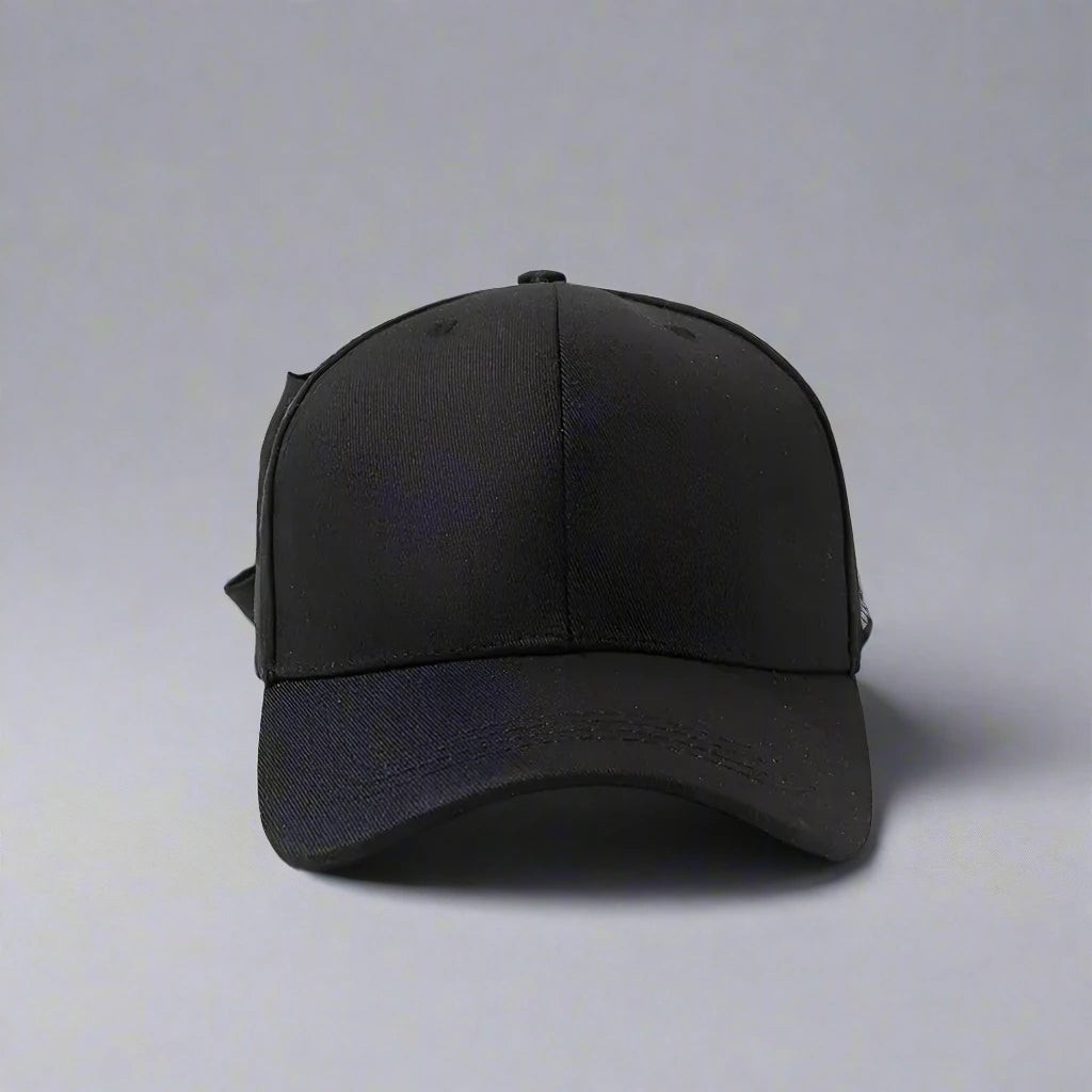 Satin Bow Baseball Hat