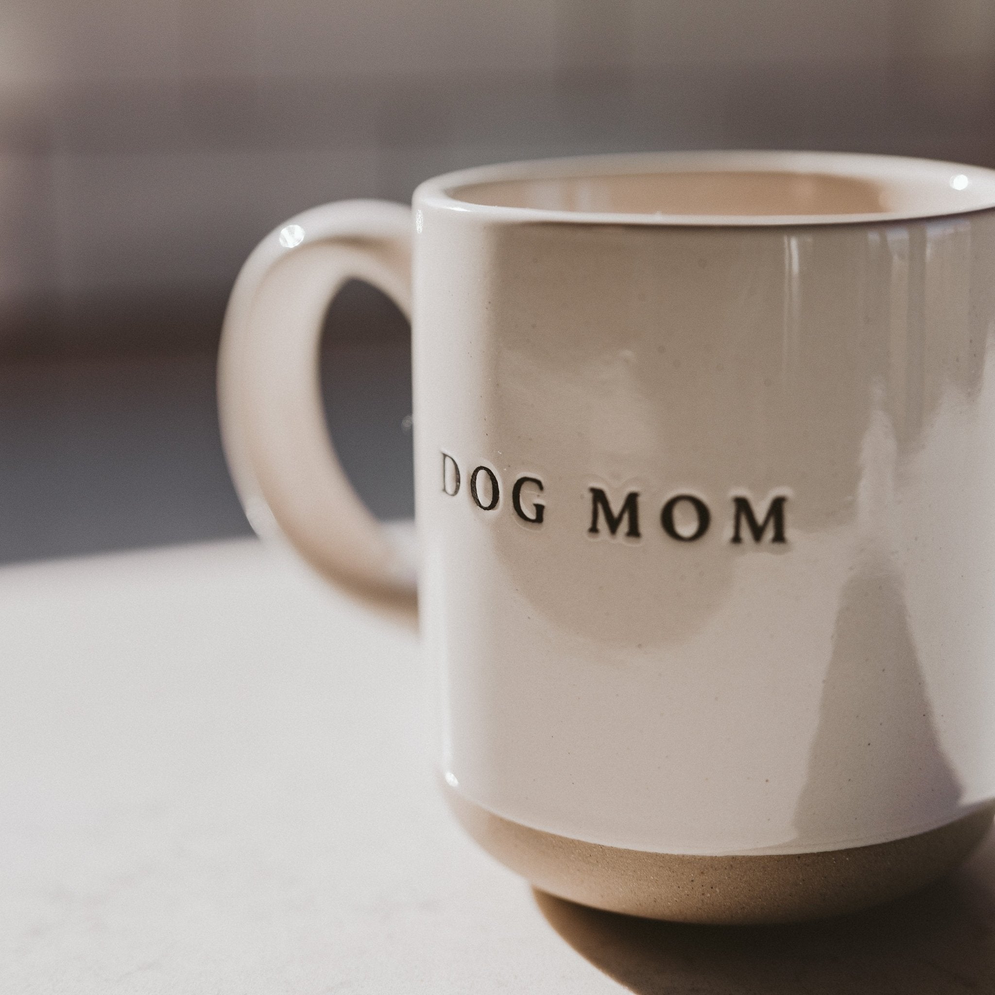 Dog Mom Stoneware Mug 14oz.