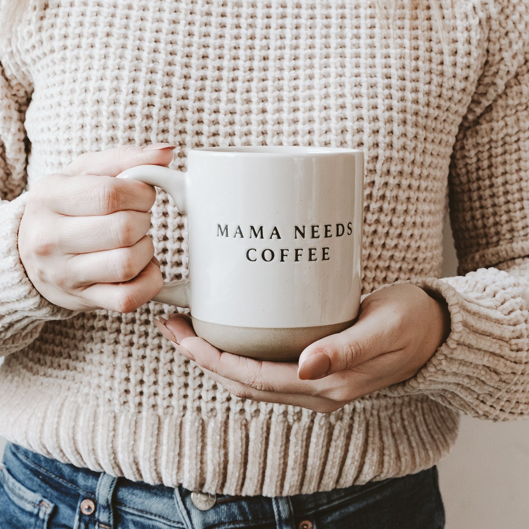 Mama Needs Coffee 14oz. Stoneware Coffee Mug
