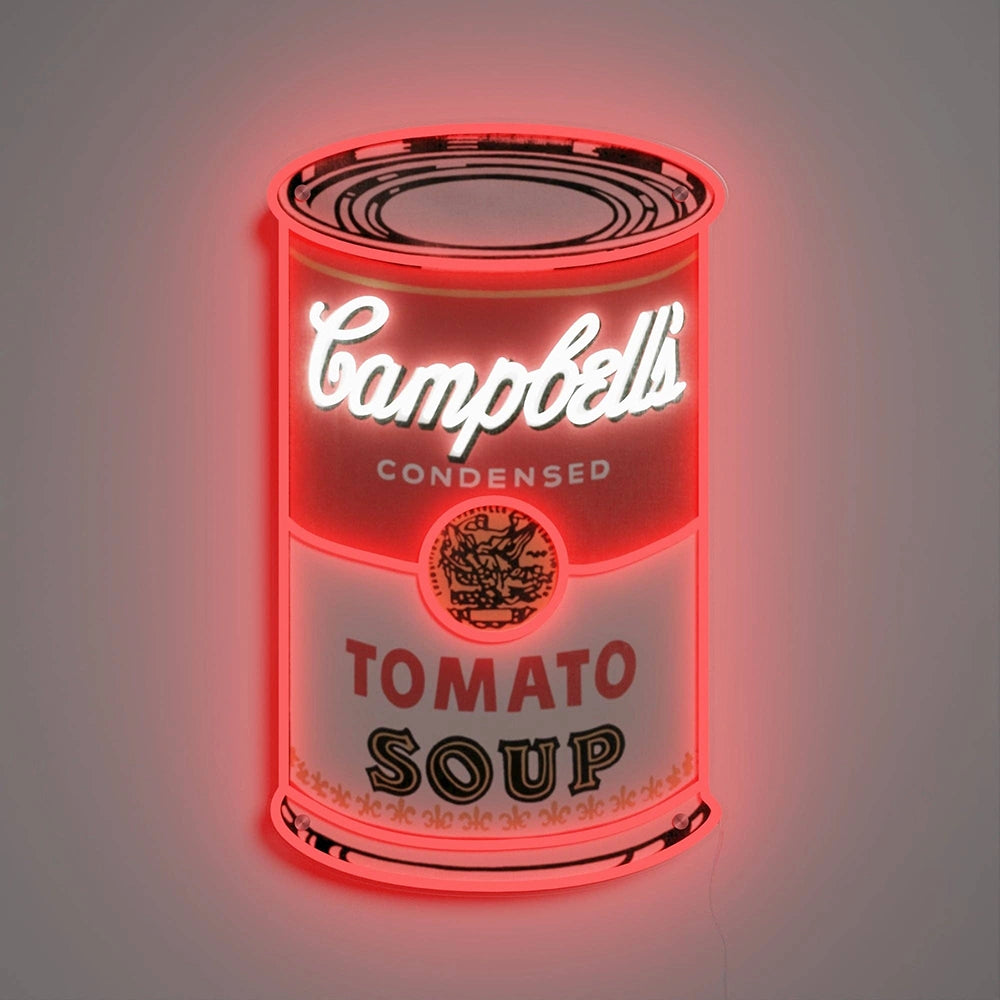 Campbell's by Andy Warhol - LED neon sign