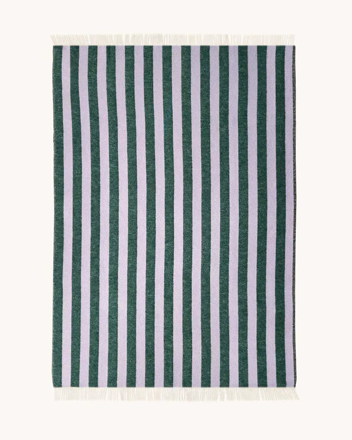 CANDY WRAP Blanket | Lilac / Green