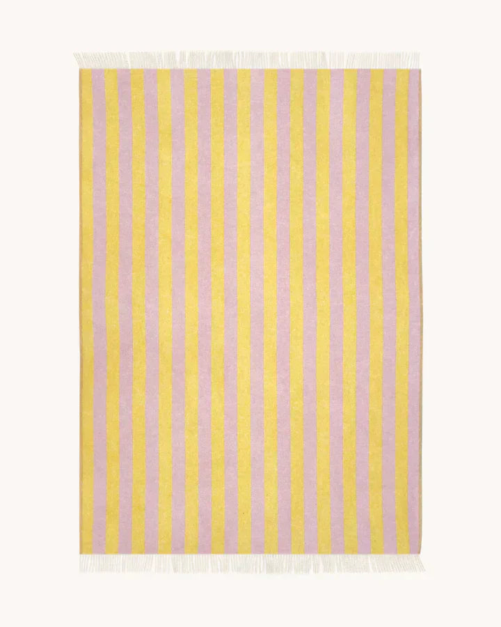 CANDY WRAP Blanket | Pink / Yellow