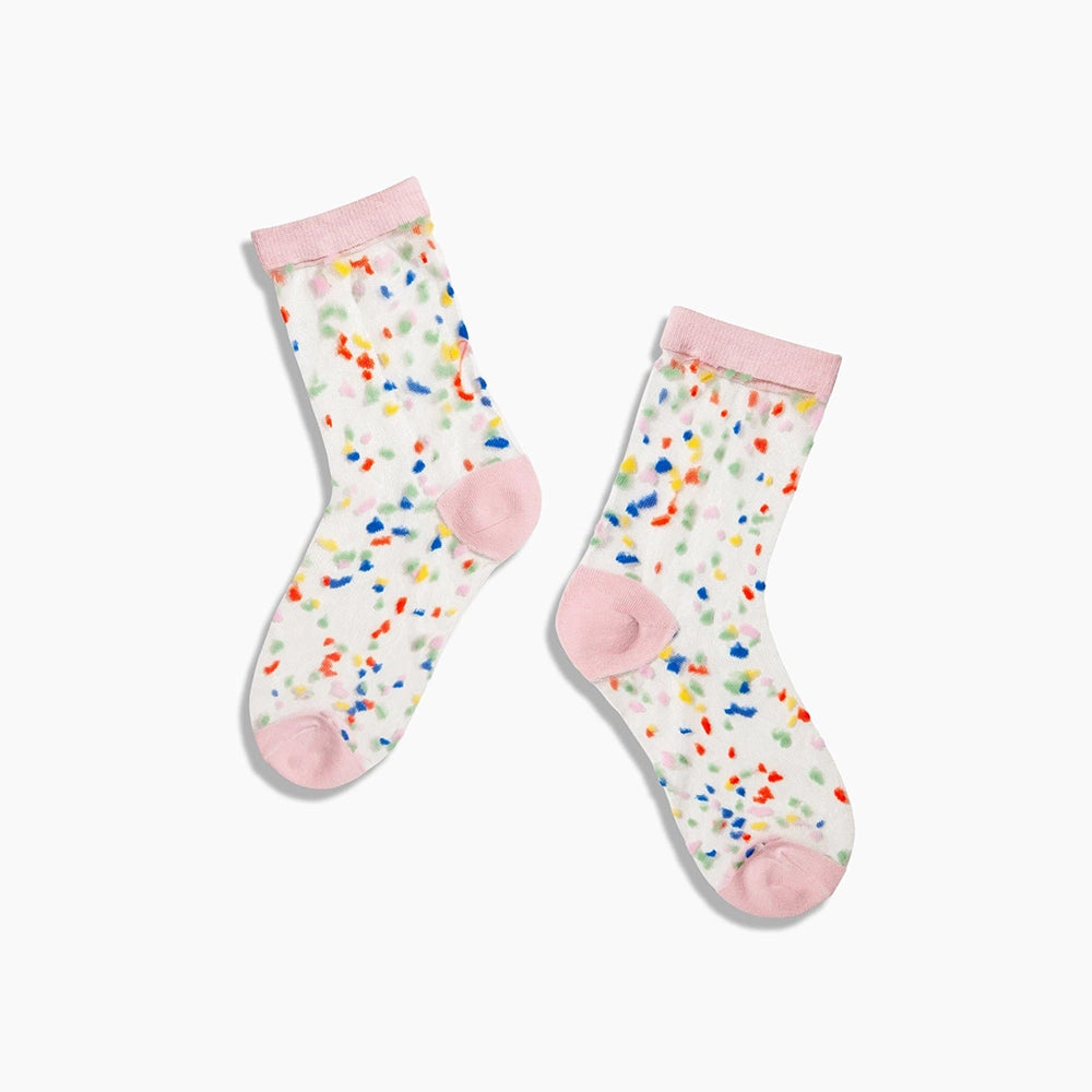 Confetti Sheer Socks