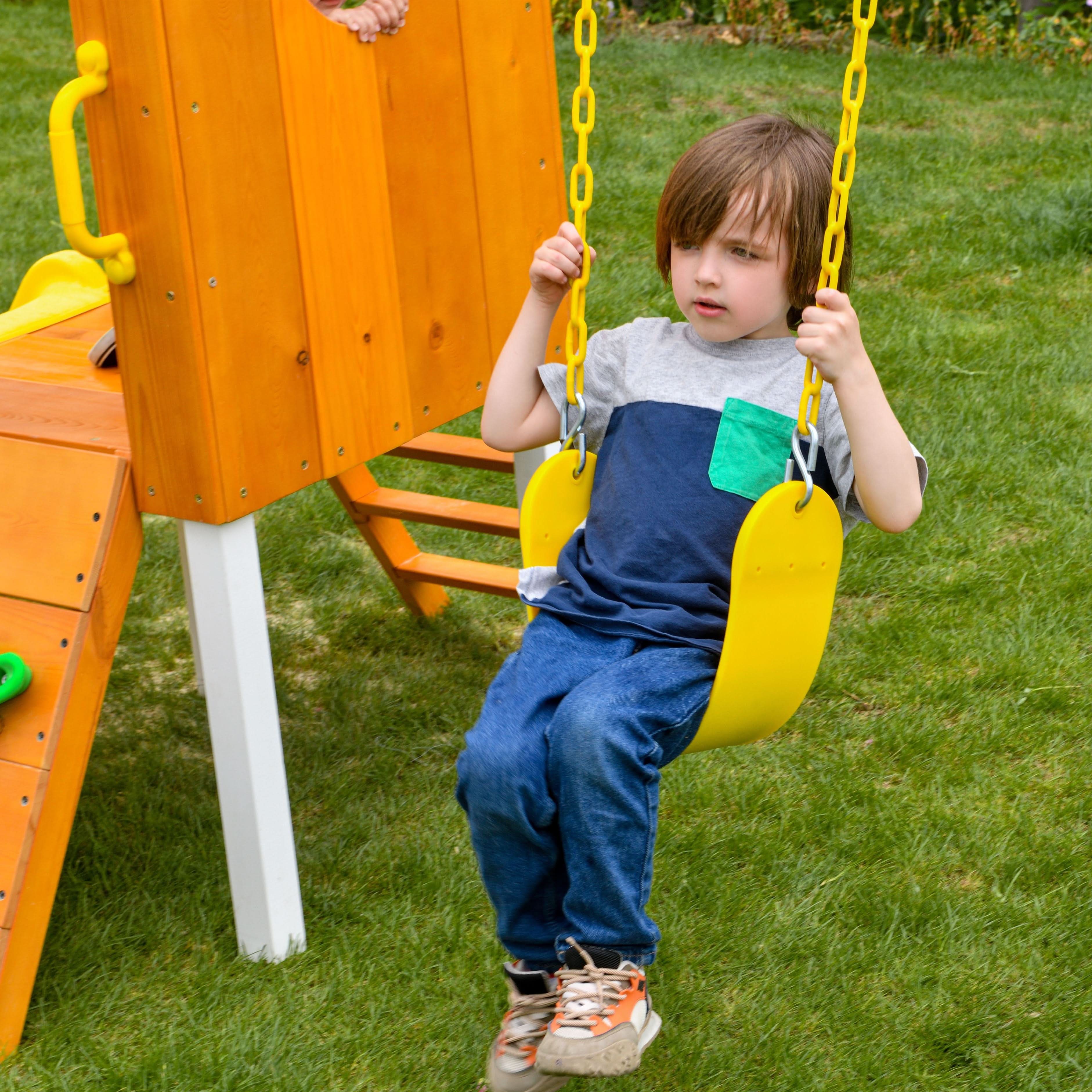 Avenlur Forest Small Outdoor Toddler Swing Set