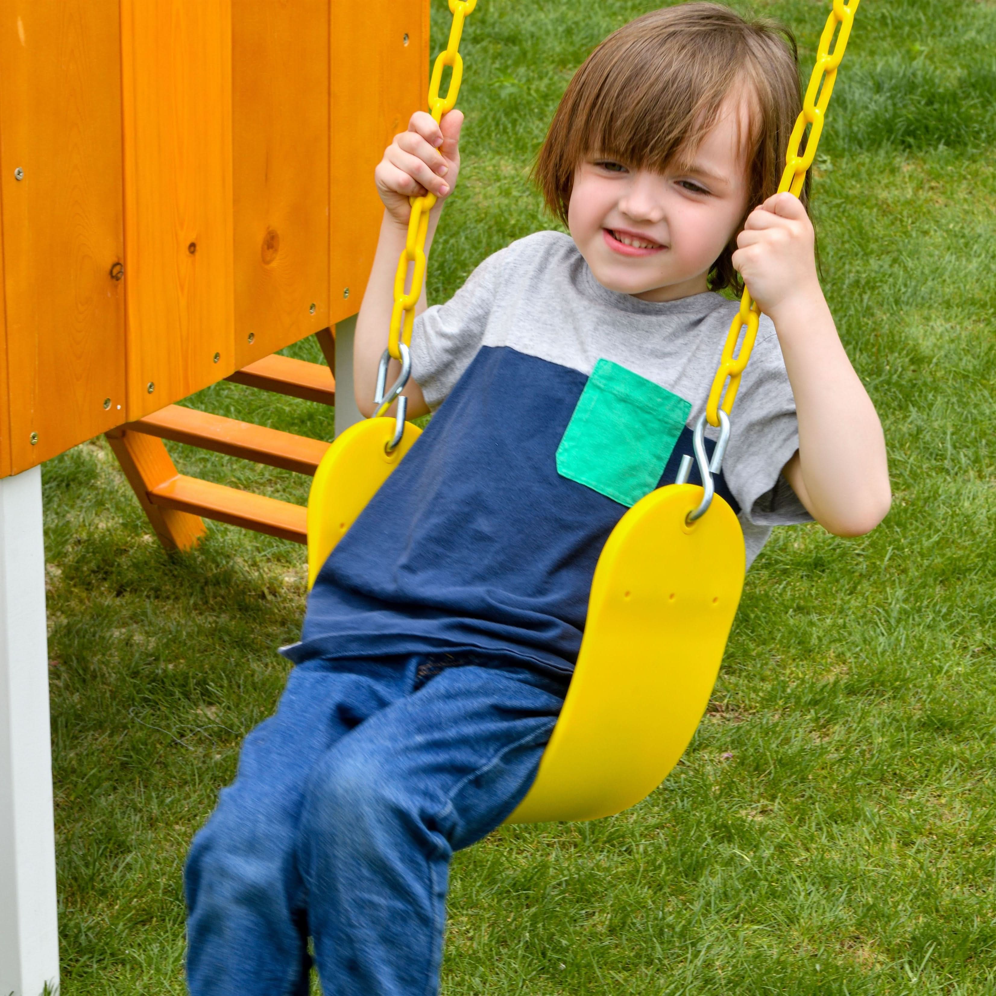 Avenlur Forest Small Outdoor Toddler Swing Set
